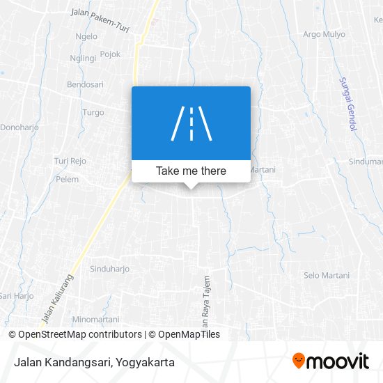 Jalan Kandangsari map