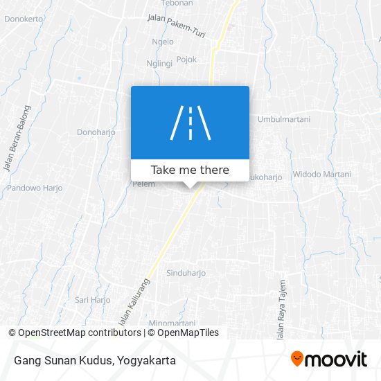 Gang Sunan Kudus map