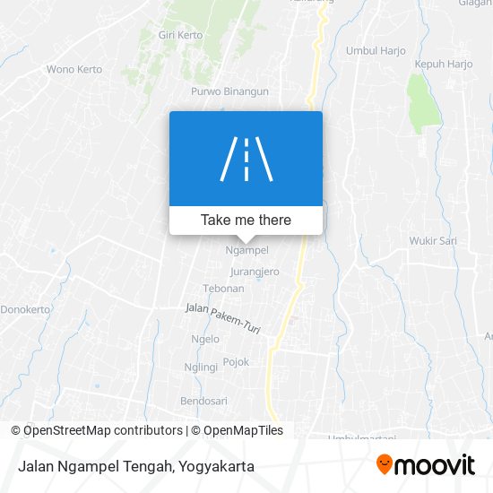 Jalan Ngampel Tengah map