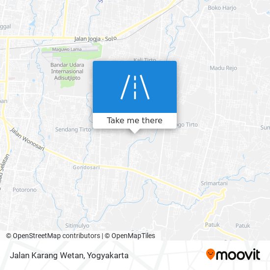 Jalan Karang Wetan map