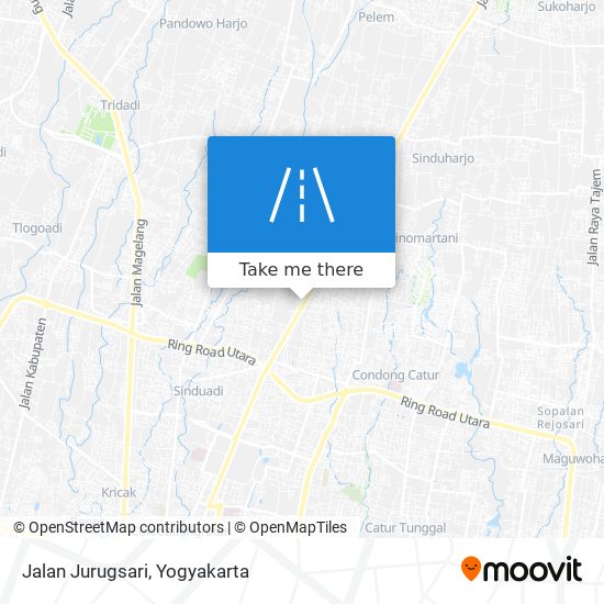 Jalan Jurugsari map