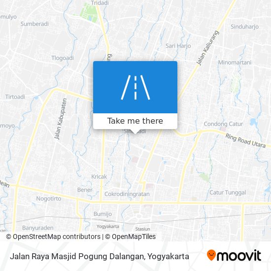 Jalan Raya Masjid Pogung Dalangan map