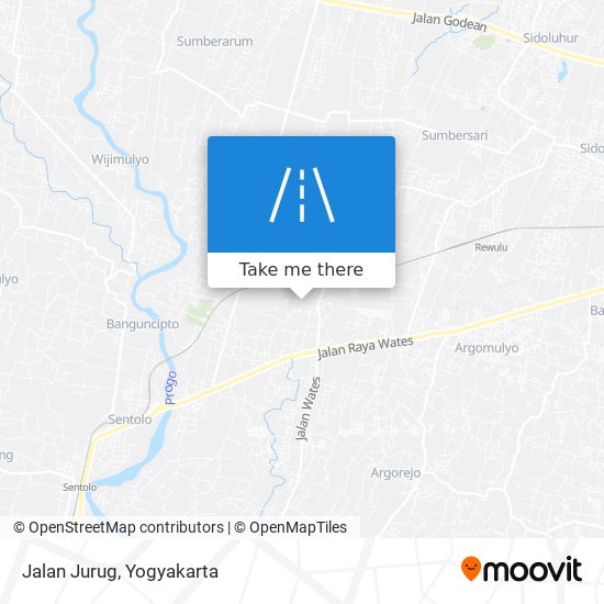 Jalan Jurug map