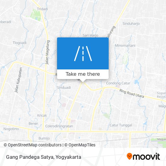 Gang Pandega Satya map