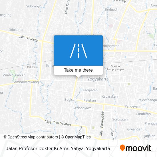 Jalan Profesor Dokter Ki Amri Yahya map
