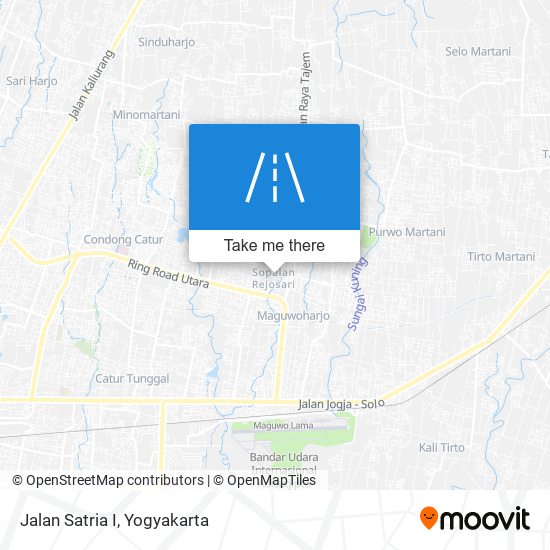 Jalan Satria I map