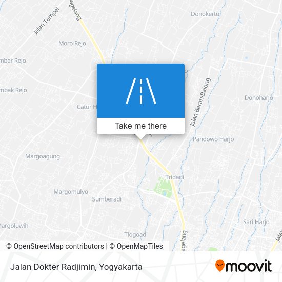 Jalan Dokter Radjimin map