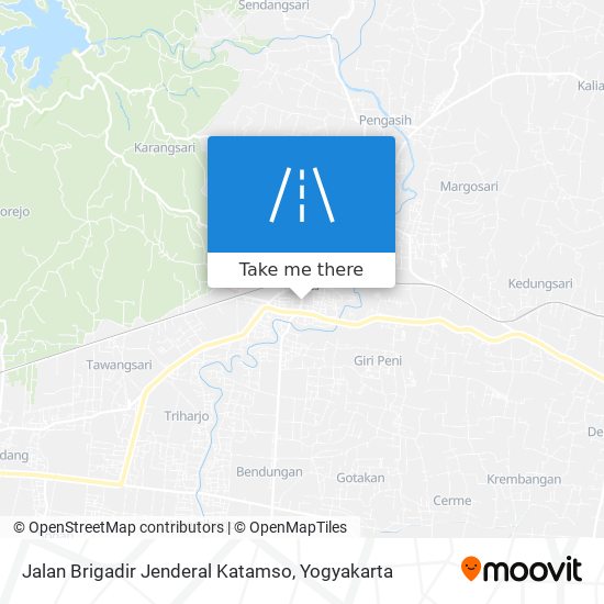 Jalan Brigadir Jenderal Katamso map