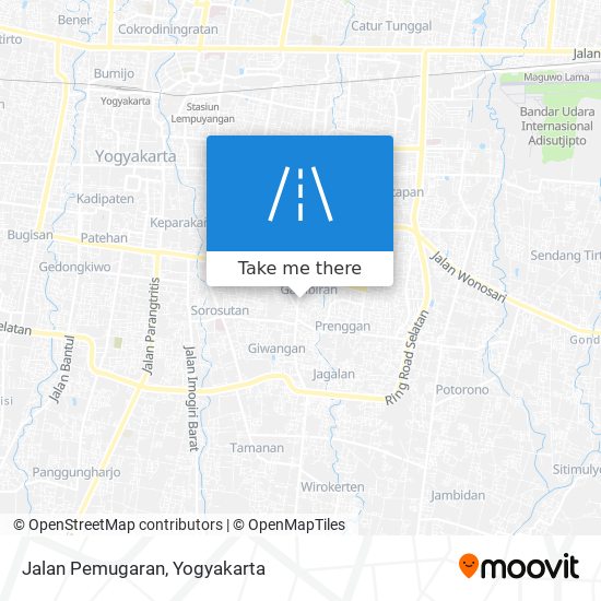 Jalan Pemugaran map