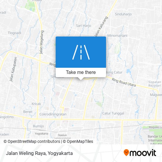 Jalan Weling Raya map