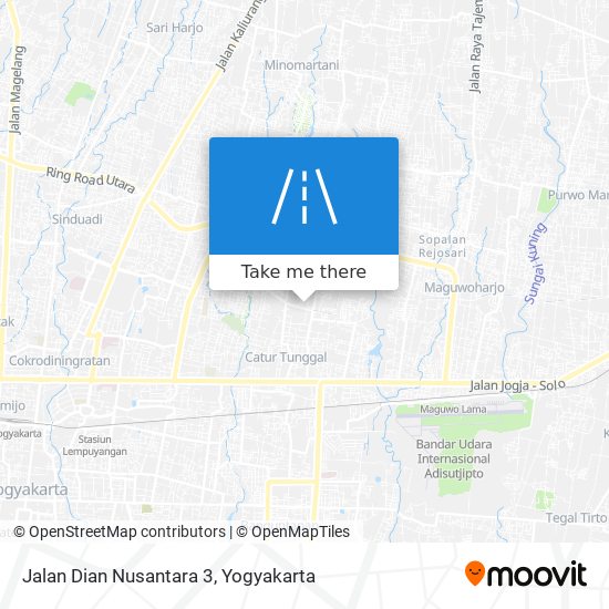 Jalan Dian Nusantara 3 map