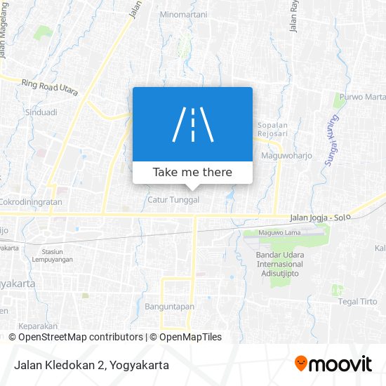 Jalan Kledokan 2 map