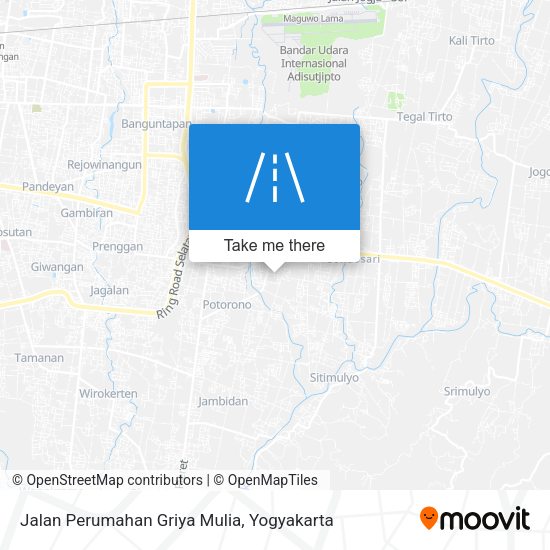 Jalan Perumahan Griya Mulia map