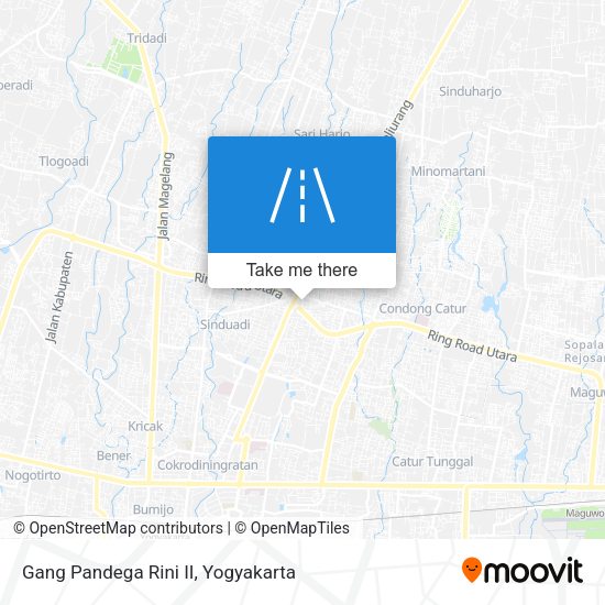 Gang Pandega Rini II map