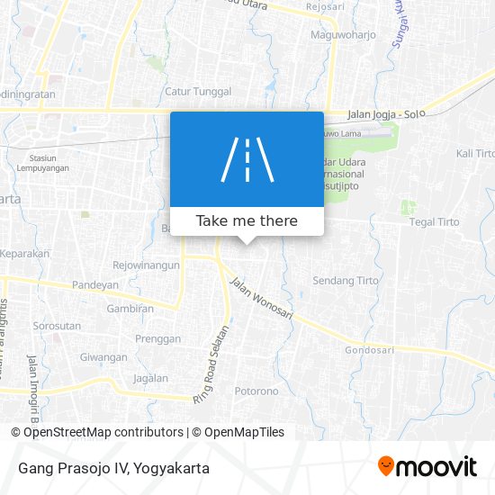 Gang Prasojo IV map