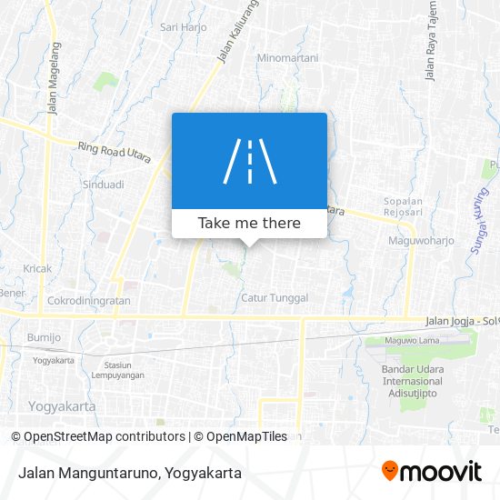 Jalan Manguntaruno map