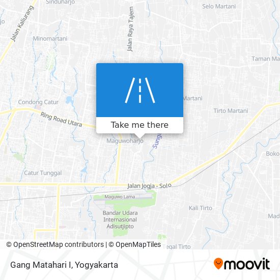 Gang Matahari I map