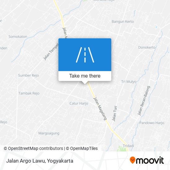 Jalan Argo Lawu map