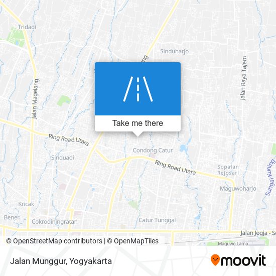 Jalan Munggur map