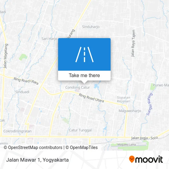 Jalan Mawar 1 map