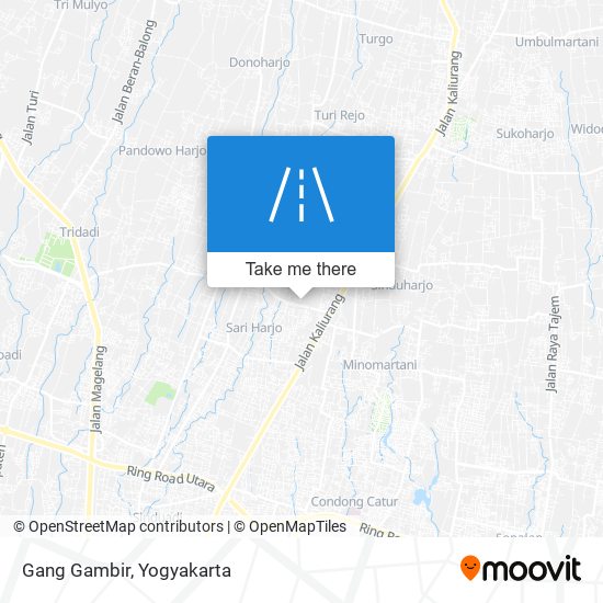 Gang Gambir map