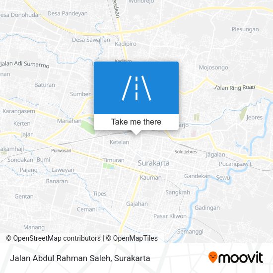 Jalan Abdul Rahman Saleh map