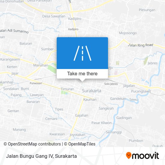 Jalan Bungu Gang IV map
