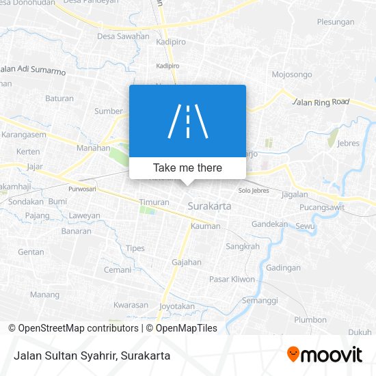 Jalan Sultan Syahrir map