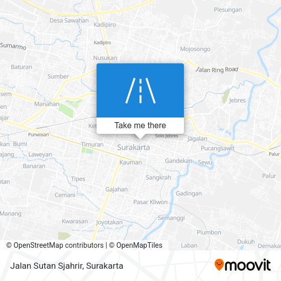 Jalan Sutan Sjahrir map