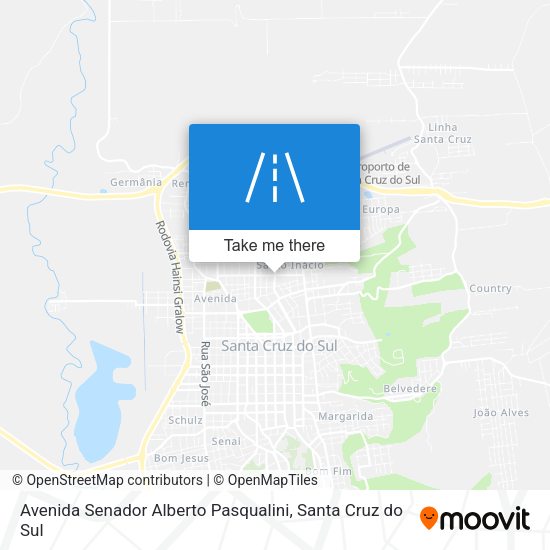Avenida Senador Alberto Pasqualini map