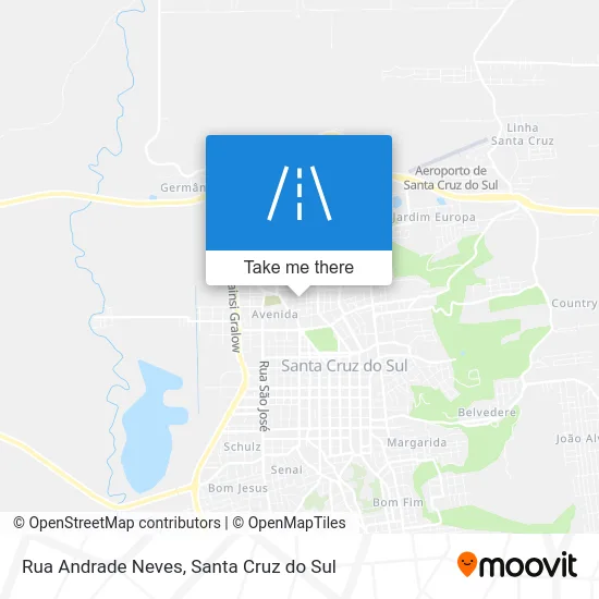 Rua Andrade Neves map