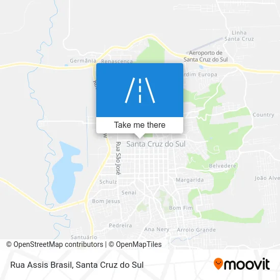 Rua Assis Brasil map