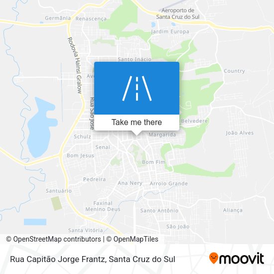 Rua Capitão Jorge Frantz map
