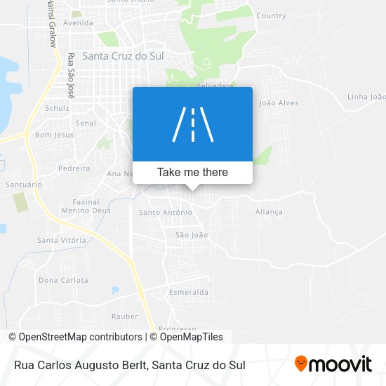 Rua Carlos Augusto Berlt map