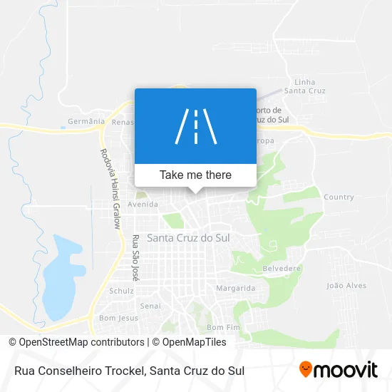 Rua Conselheiro Trockel map