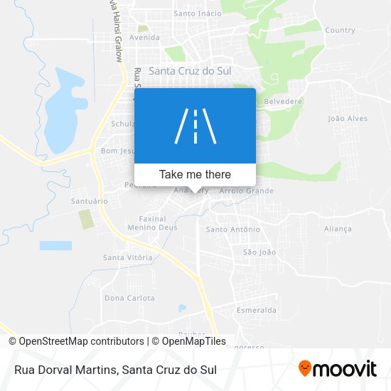 Rua Dorval Martins map