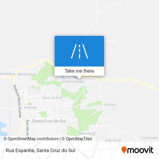 Rua Espanha map