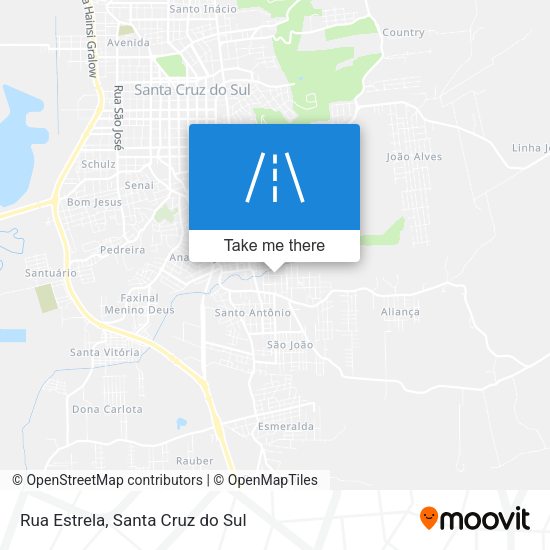 Rua Estrela map