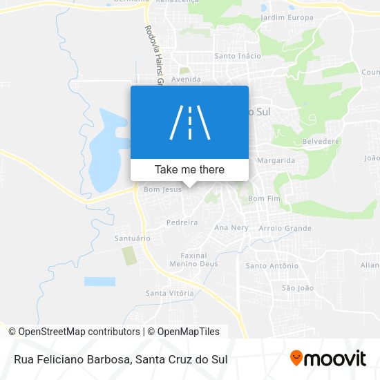Rua Feliciano Barbosa map