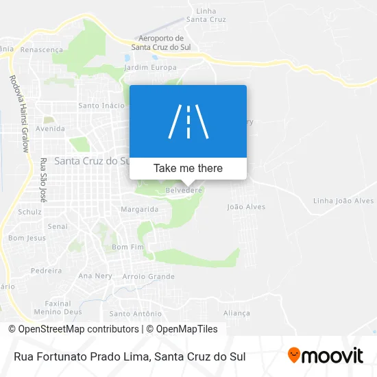 Rua Fortunato Prado Lima map