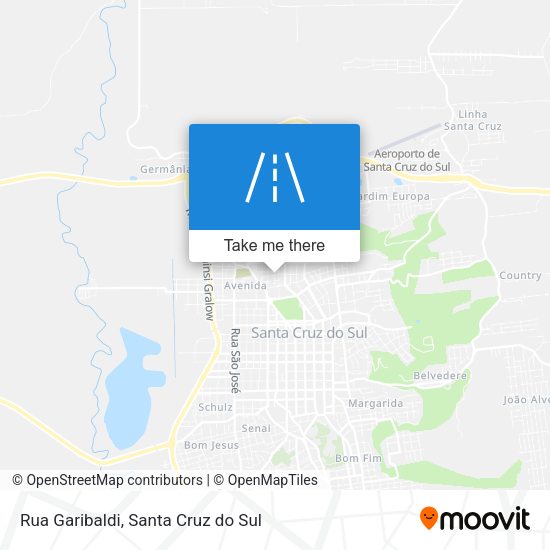 Rua Garibaldi map