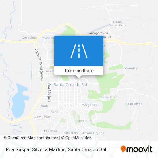 Rua Gaspar Silveira Martins map
