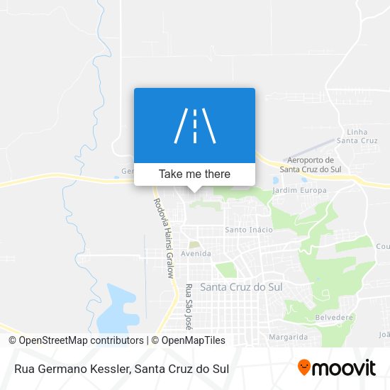 Rua Germano Kessler map