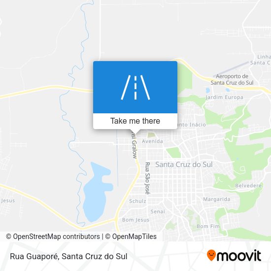 Rua Guaporé map
