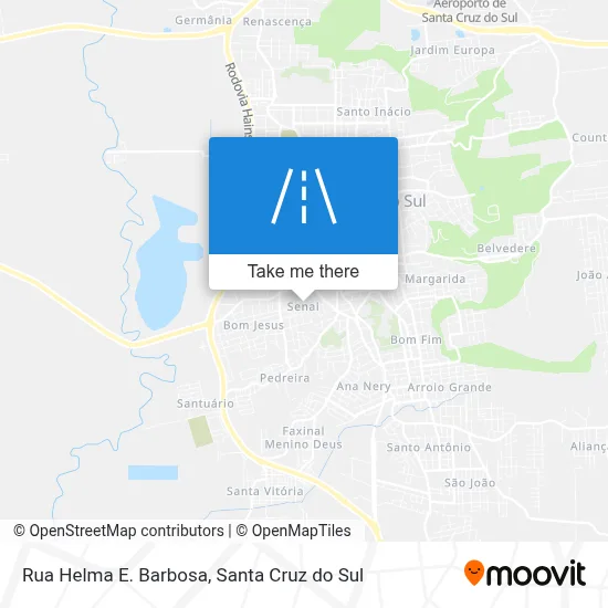 Rua Helma E. Barbosa map