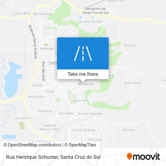 Rua Henrique Schuster map