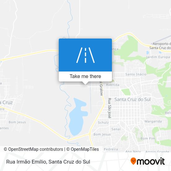 Rua Irmão Emílio map