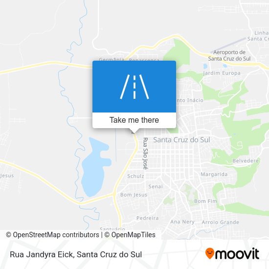 Rua Jandyra Eick map
