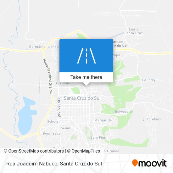 Rua Joaquim Nabuco map