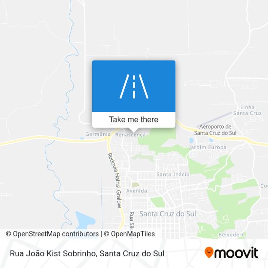 Rua João Kist Sobrinho map